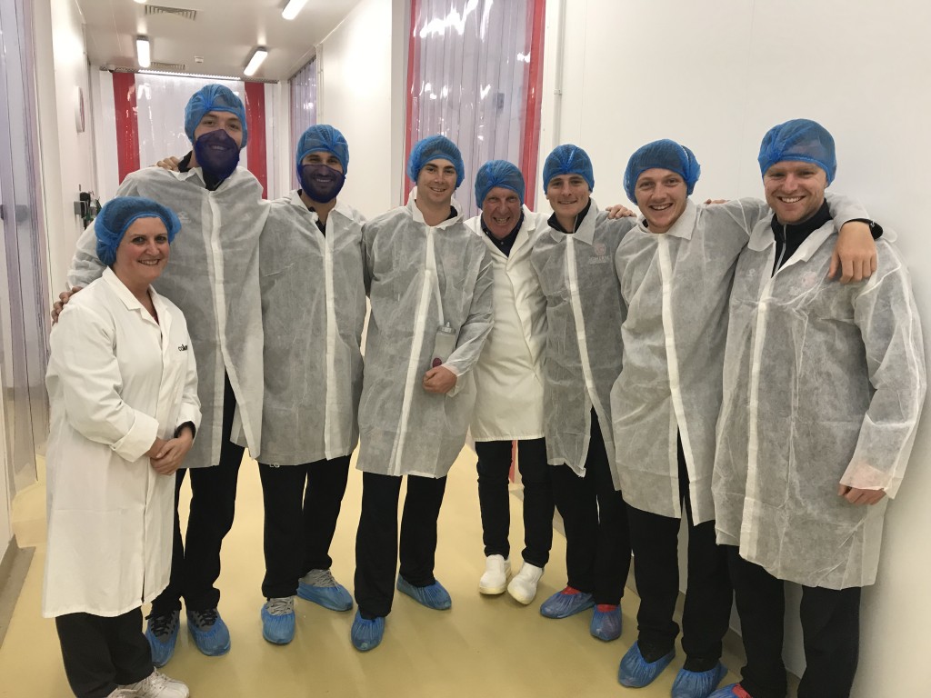 Somerset Team at Calleva HQ looking at how their nutrition is made